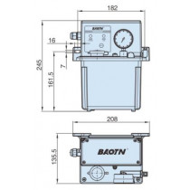 Насос для смазки жидким маслом с синхронизацией BTA-B12