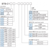 BTB-C18 PLC управляет насосом для смазки жидким маслом